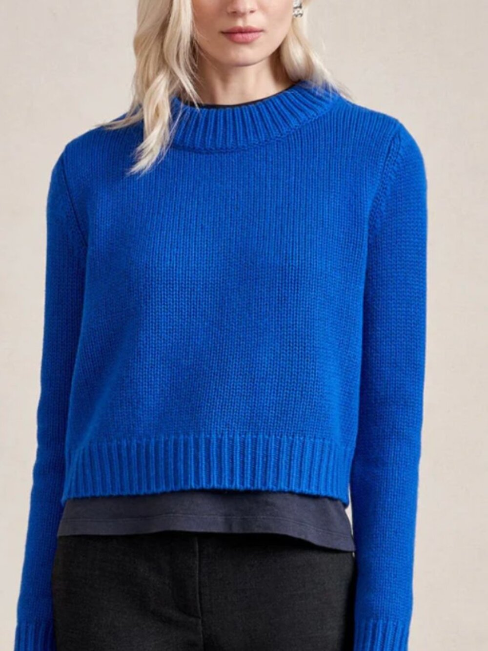 NWT La Ligne Solid Mini Marin Sweater, Size Small